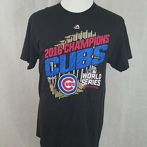 NEW Majestic 2016 Cubs World series Champions MLB